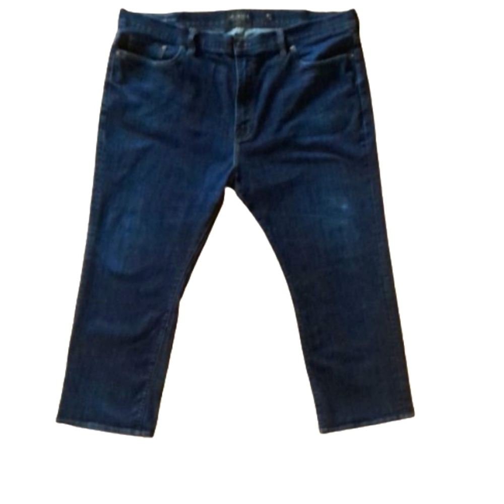 Lucky Brand Jeans Mens 48 X 30 Dark Wash 181 Relaxed Straight Leg Denim